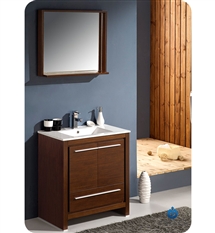 Fresca Allier 30" Modern Bathroom Vanity - Wenge