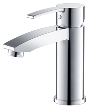 Fresca Livenza Single Hole Mount Bathroom Vanity Faucet - Chrome