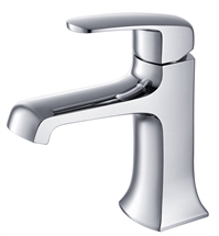 Fresca Verdura Single Hole Mount Bathroom Vanity Faucet - Chrome