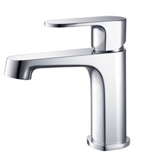 Fresca Gravina Single Hole Mount Bathroom Vanity Faucet - Chrome