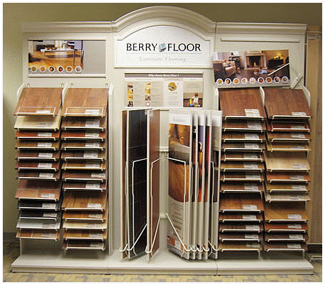 Berry Floor Laminate Display