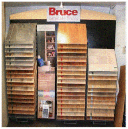 Bruce Laminate Flooring Display