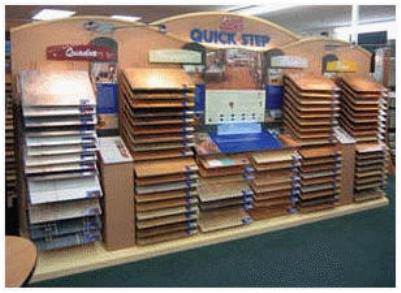 QuickStep Laminate Flooring Display