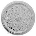 16 7/8"OD x 1 1/2"P x 3"C Swindon Ceiling Medallion